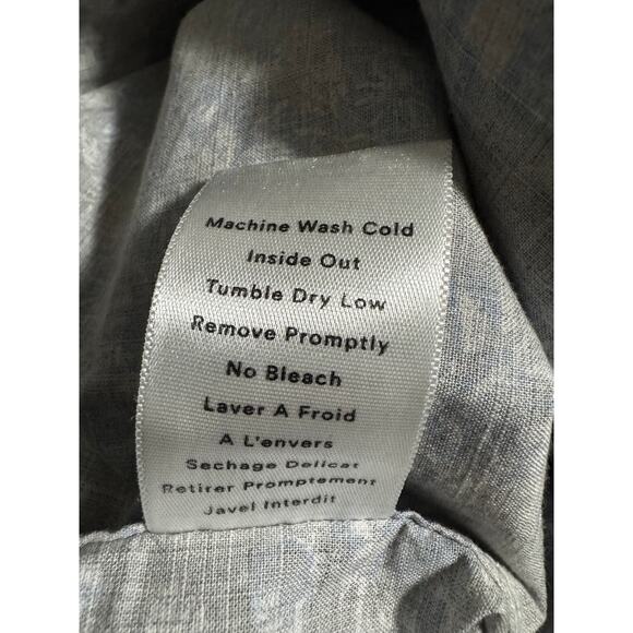 Grayson The Hero Shirt Women’s Size 3(M) Blue Floral Cotton Button Up - Picture 6 of 7